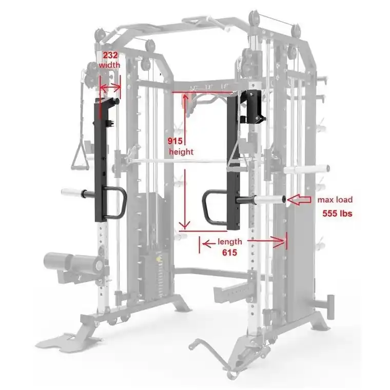 Master Fitness Jammer Arm X16-X18-X19-X22, Power rack Fynd
