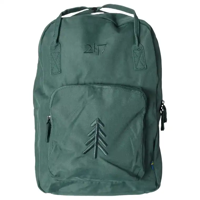 2117 of Sweden Stevik Backpack Forest Green Extra rabatt