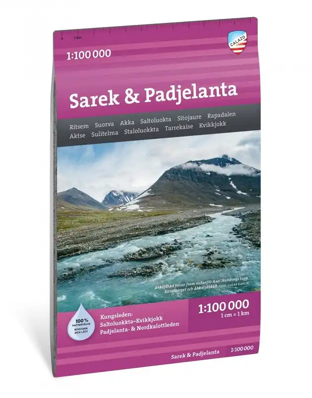 Lägg i varukorgen Calazo - Sarek & Padjelanta 1:100 000