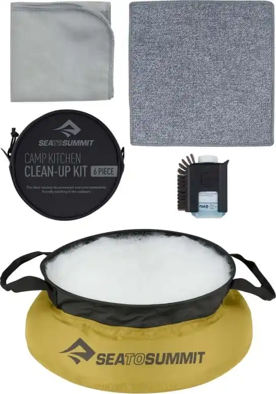 Sea to Summit - STS Kitchen Clean Kit 6-set Black Köp nu