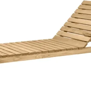 BK14 Obehandlad Teak Solsäng Snabb leverans