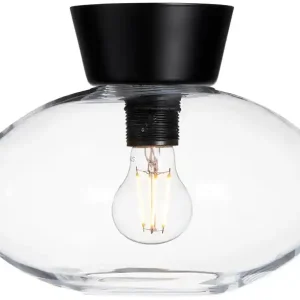 Snabb frakt Bullo Svart/klarglas Plafond