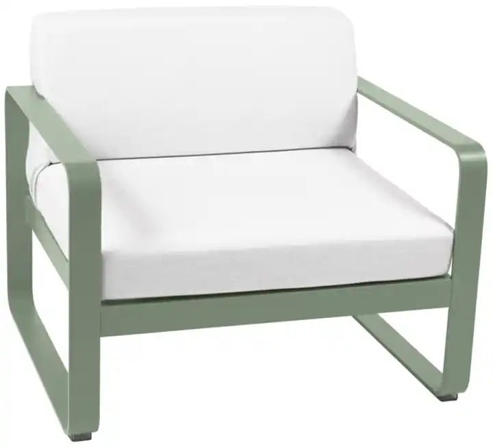 Bellevie Willow Green Loungefåtölj Dyna Flannel Grey Extra rabatt