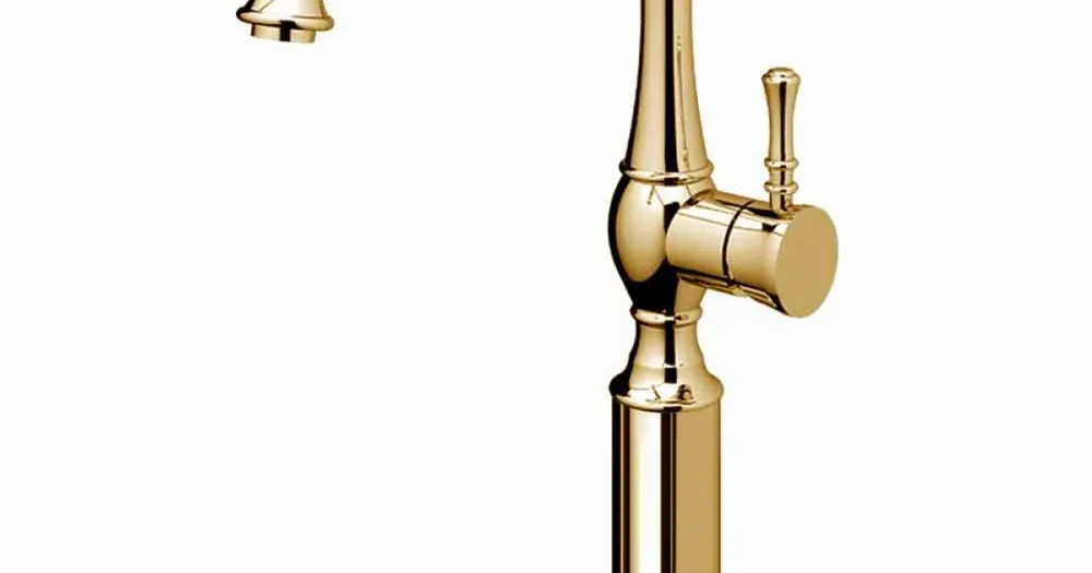 Blandningsblandare med hög tunn design och handfat tillverkad i Italien - Neno Begränsat erbjudande