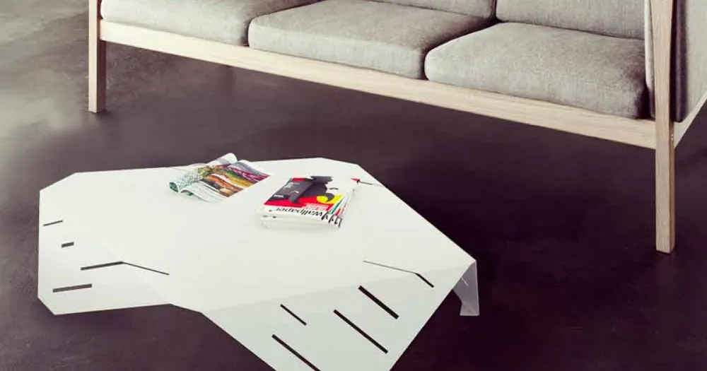 Origamo av Mabele soffbord med modern design, handgjord produkt Rea