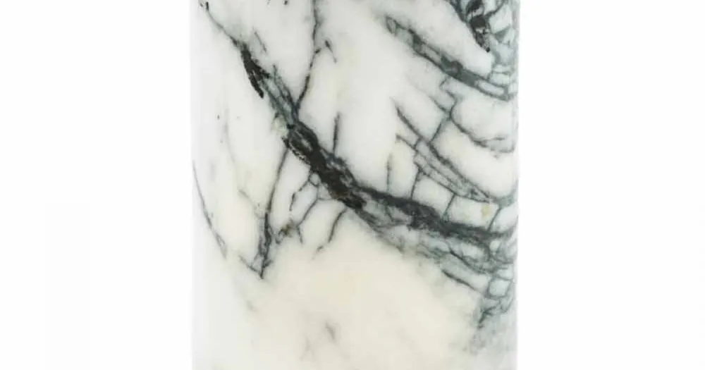 Säker betalning Glastandborstehållare i Paonazzo Marble Tillverkad i Italien - Limba