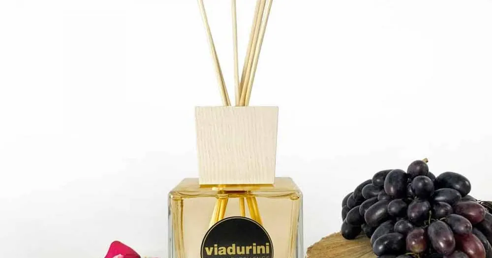 Hem Fragrance Rödvin 500 ml med pinnar - Rossodelchianti Kampanjpris