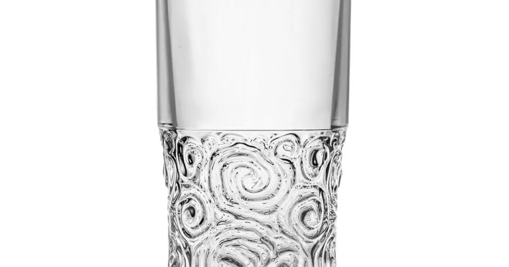 Erbjudande Highball Glasses Service i Eco Crystal Audace -dekoration 12 delar - Ritmo