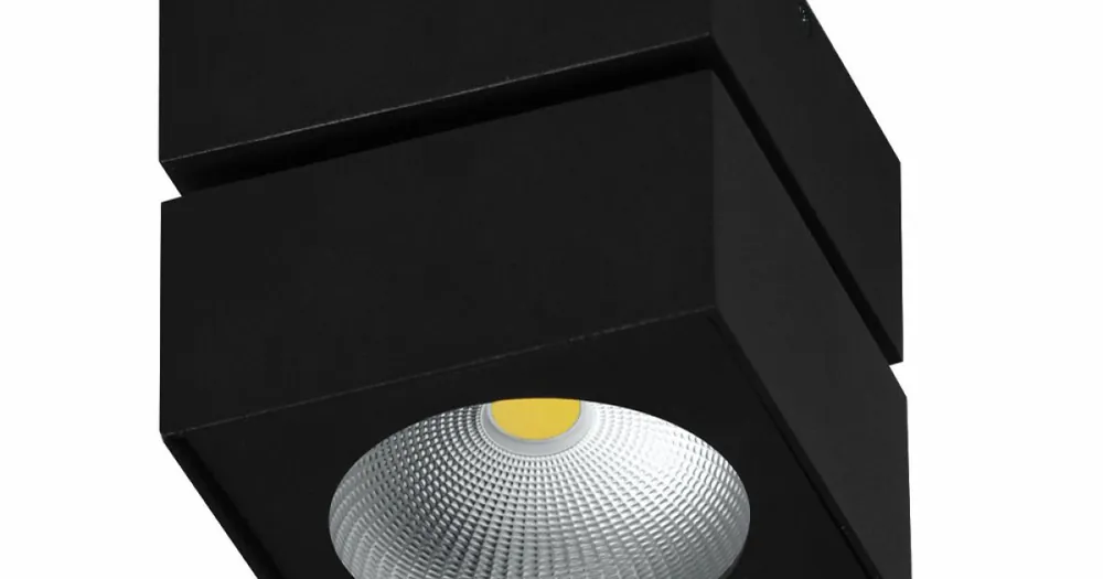 Justerbar 14W Led Vägglampa i Vit eller Svart Aluminium - Vernon Säker betalning