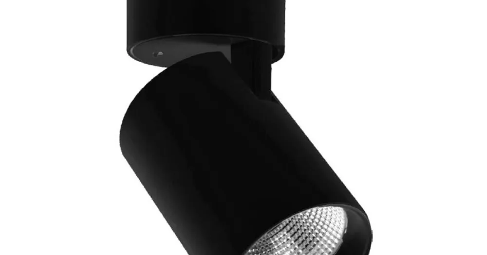 Nedsatt pris Justerbar LED-taklampa i vit eller svart aluminium - Point