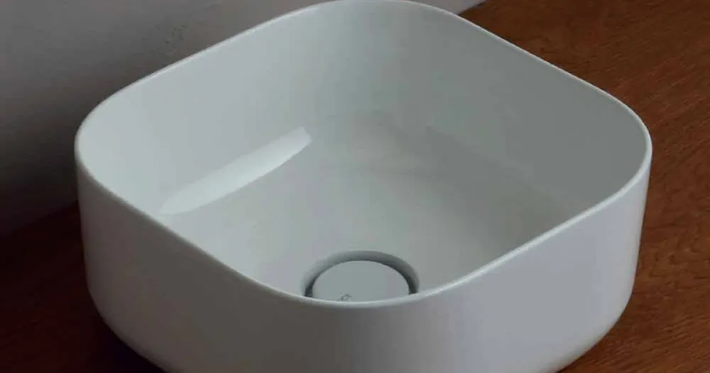 Begränsad tid 37x37cm bänkskiva keramiskt tvättställ tillverkat i Italien Star, modern design
