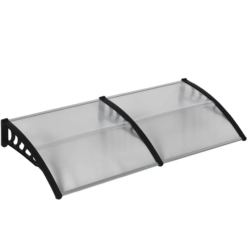Svart Skrivbordskapell 200x96x27 cm med UV- och Regnskydd Erbjudande