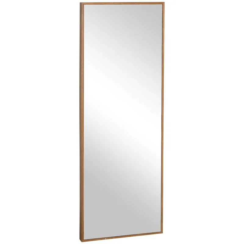 Expressleverans Helkroppsspegel 125x45 cm Träram Natur