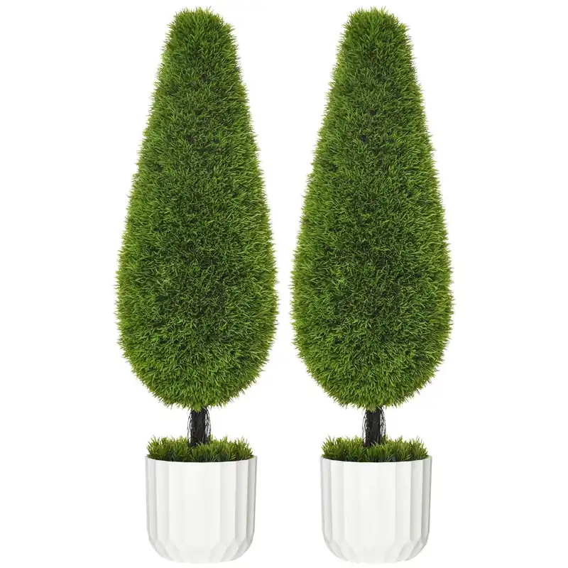 Konstgjorda Cypress Trädset 90cm Inomhus/Utomhus Kampanjpris
