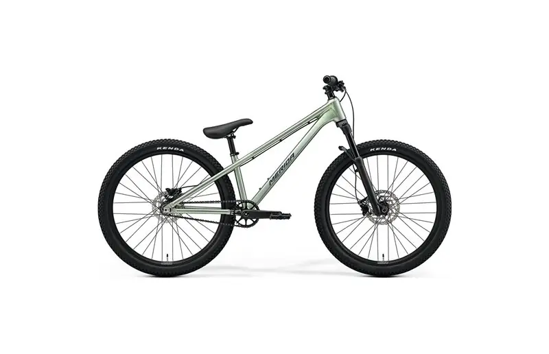 Dirtbike Merida Dirt 500 Grey/Green Clear Coat Silver Snabb frakt