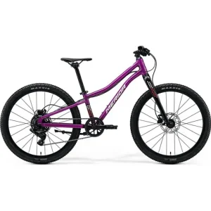 Barncykel Merida Matts J.24+ Silk Purple/White/Red/Black Begränsad tid
