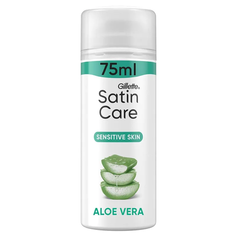 Rakgel för kvinnor, Aloe vera, känslig hud, 75 ml Begränsad tid