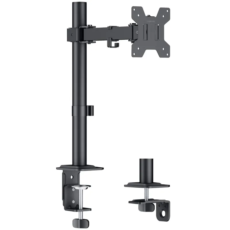 Monitorarm 17–32" justerbar bordsmontering, svart Begränsat antal