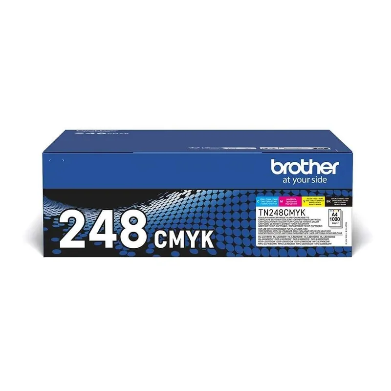 Beställ nu BROTHER Toner TN248VAL TN-248 Multipack
