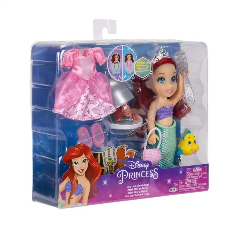 Disney Princess Sea to Land Ariel Doll (15 cm.) Lägg i varukorgen