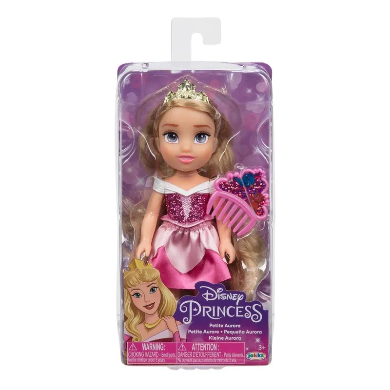 Trygg betalning Petite 6" Disney Princess Aurora med glittrig form