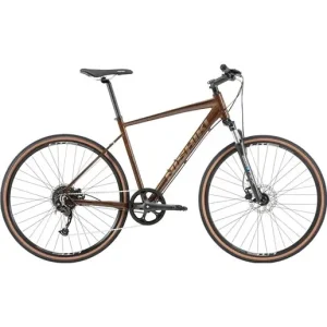 Cityhybrid Nishiki Comp X-Nine Herr brown Endast idag