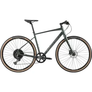 Rabatter Gravel bike Nishiki Rush Herr green