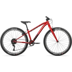 Barncykel Rock Machine Riff Jr 27 Gloss Fire Red Expressleverans