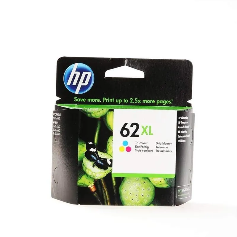 Trygg betalning HP Ink C2P07AE 62XL Tri-colour