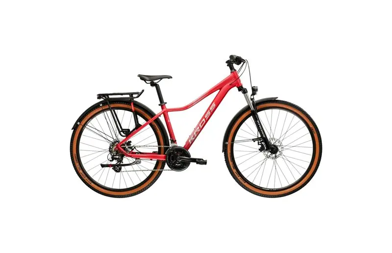 Begränsat erbjudande Hardtail MTB Kross Lea X200 EQ Pink/Silver
