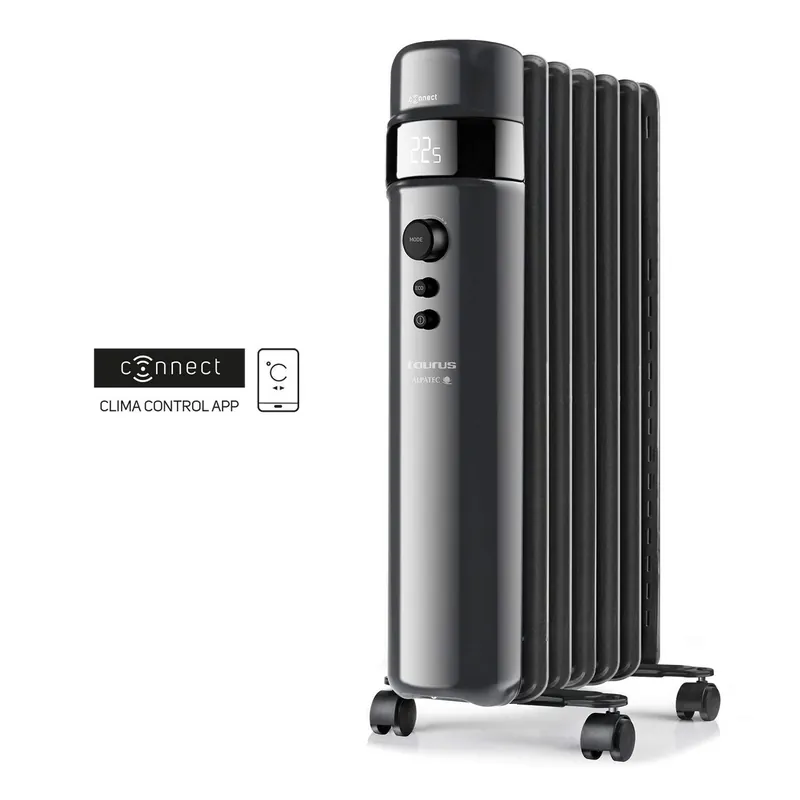 Smart oljevärmare, 1500W, WiFi och röststyrning Begränsat erbjudande