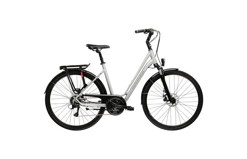 Cityhybrid Kross Sentio 3.0 Silver/Steel Sänkt pris