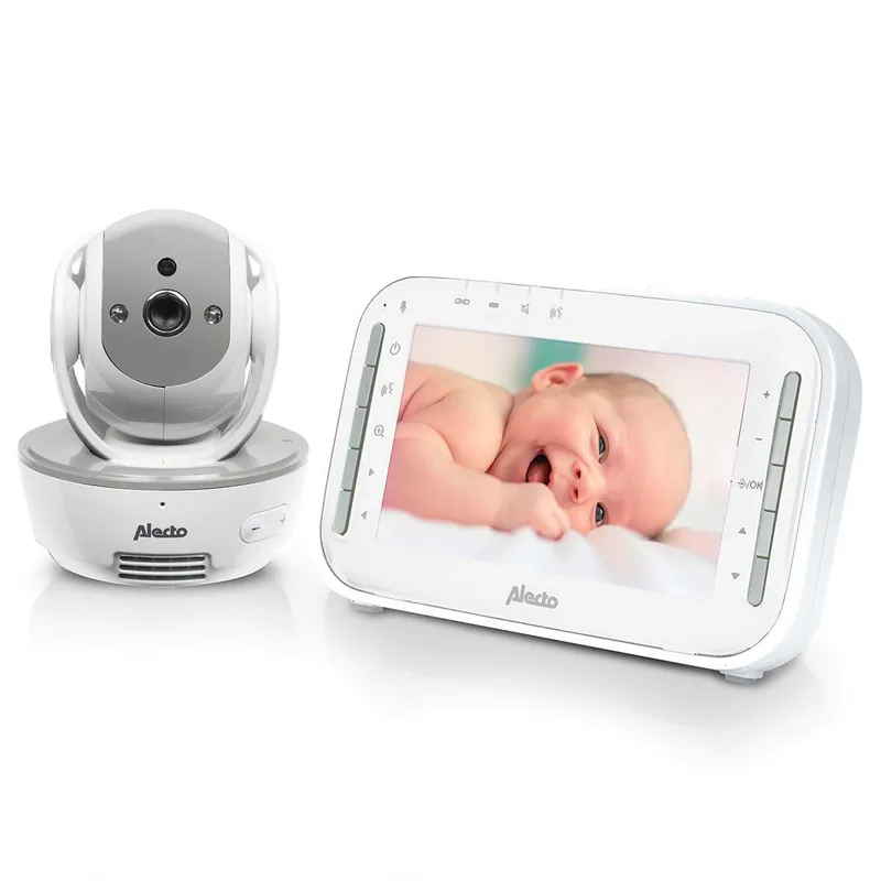 Premium Videobabyvakt med 4,3-tums skärm, mörkerseende