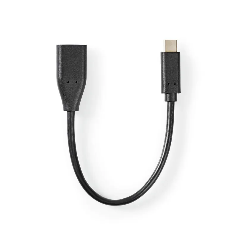 Köp online USB-C till USB-A-adapter, 5 Gbps, OTG, 0,20 m, Svart