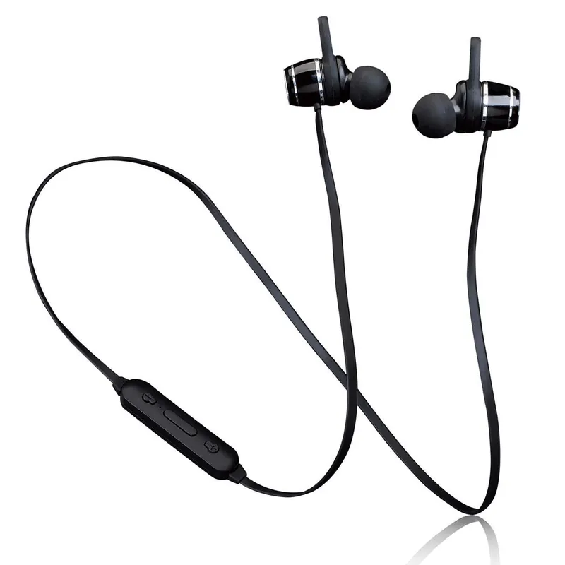 Beställ idag Svettåliga Bluetooth-hörlurar, 9 timmars batteritid, svarta