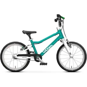 Begränsad tid Barncykel Woom Go 3 Automagic Metallic Petrol 16"