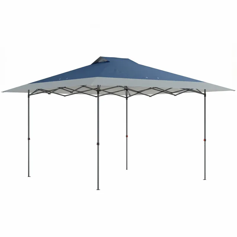 Vattentät hopfällbar paviljong, 4x4m, UV 50+, enkel montering Kampanj