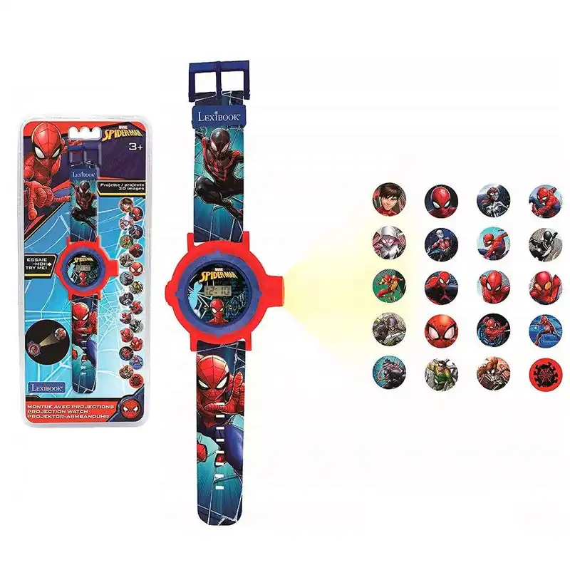 Lägg i varukorgen Marvel Spiderman digitala klockprojektioner