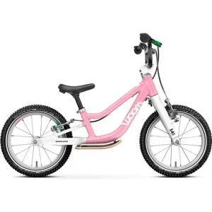 Nyhet Balanscykel Woom Go 1 Plus Powder Pink 14"
