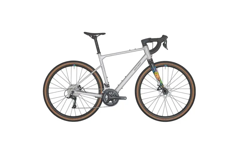 Gravel bike Bergamont Grandurance 4 SAMPLE Matt Titanium Silver L Köp nu