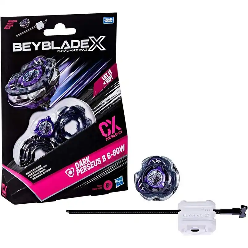 Beyblade X Dark Perseus B 6-80W spelset risnedsättning