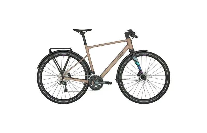 Bästa pris Hybridcykel Bergamont Sweep 6 EQ Matt Flaky Beige