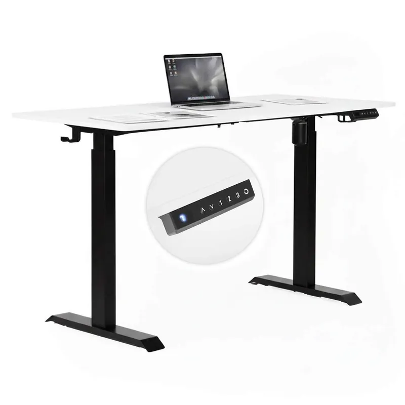 Begränsad tid Justerbart elektriskt skrivbord – 140x70 cm, höjdminne