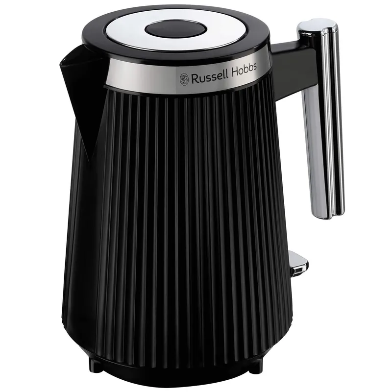 Vattenkokare, svart, 2400W, 1,7L kapacitet Rea